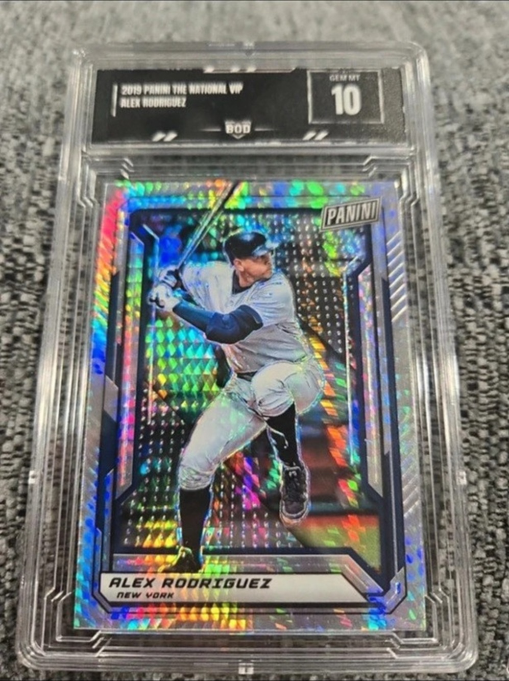 Panini 2019 Panini The National VIP Alex Rodriguez #57 2019 National VIP Alex